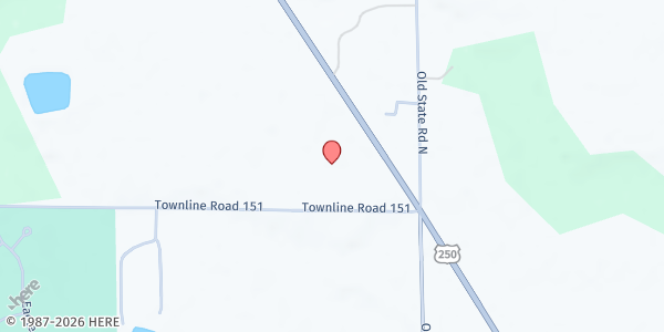 Map showing Norwalk Alliance Church Food Pantry at 2755 Route 250 South, Norwalk, OH