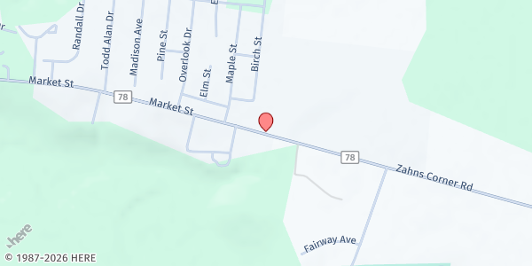 Map showing Community Action Committee of Pike County - Piketon at 941 Market Street, Piketon, OH