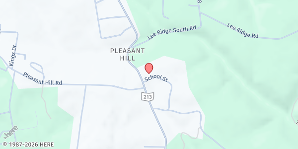 Map showing Bell Chapel - Good Samaritan Fund at 3419 Ohio 213, Pleasant Hill, OH