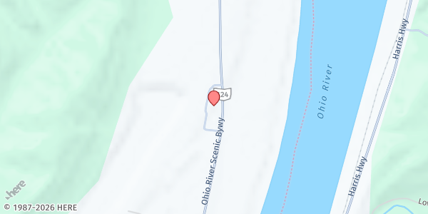 Map showing Golden Harvest at 64936 STATE ROUTE 124, REEDSVILLE, OH