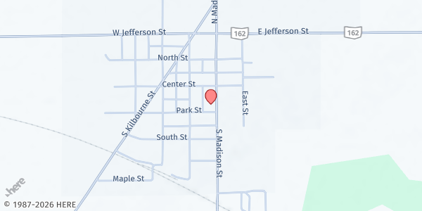 Map showing Republic Food Pantry at 312 S. Madison St., Republic, OH