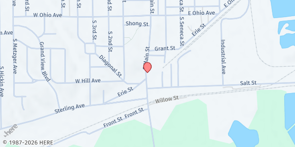 Map showing Rittman Outreach Center at 88 N Main St Ste 201, Rittman, OH