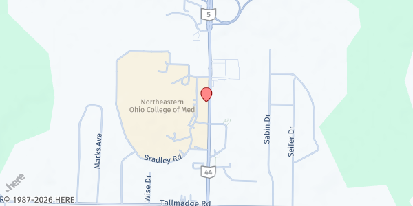 Map showing Pantry at 4209 St Rt 44, Rootstown, OH