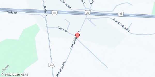 Map showing Countryside Church of Christ at 468 Tranquility Pike, Seaman, OH