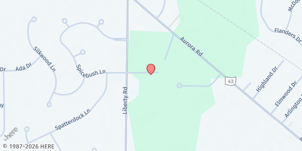 Map showing Solon Rotary Club Pantry at 6909 Liberty Rd., SOLON, OH