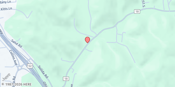 Map showing Michael's Grace Place at 801 Solida Rd., South Point, OH