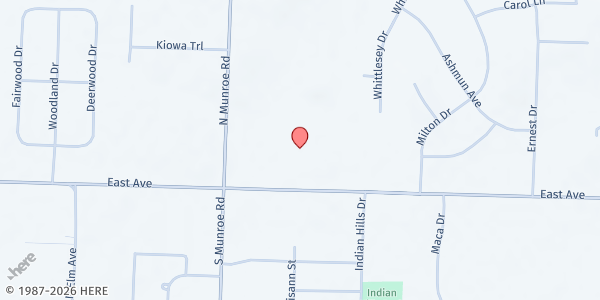 Map showing Tallmadge Lutheran Church Pantry at 759 East Ave, Tallmadge, OH