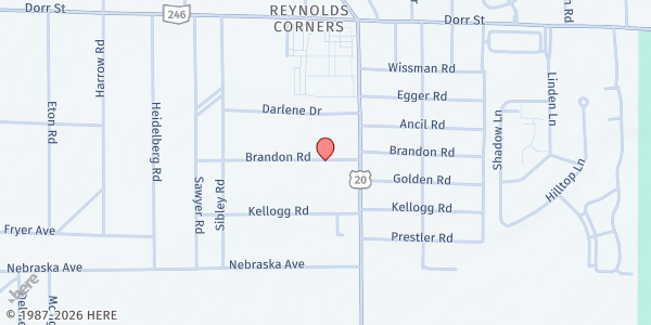 Map showing Epiphany Lutheran Church (Feed Your Neighbor) at 915 N Reynolds Rd, Toledo, OH