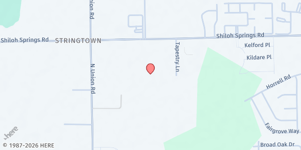 Map showing Phillips Temple Church at 3620 Shiloh Springs Rd, Trotwood, OH