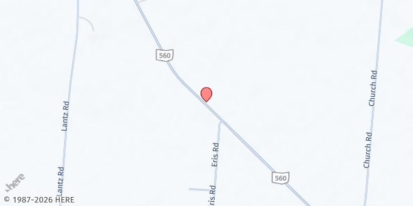 Map showing Concord Community Pantry at 3263 St. Route 560 N, Urbana, OH