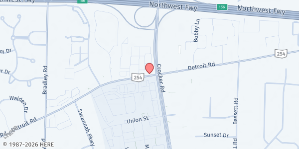 Map showing Northridge Commons at 6705 Detroit Ave, Westlake, OH