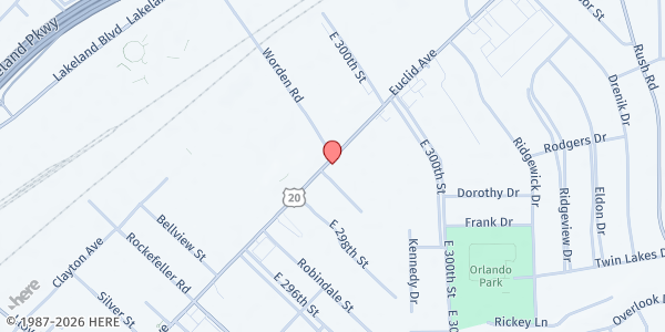 Map showing Our Lady of Mt. Carmel at 29840 Euclid Ave, Wickliffe, OH