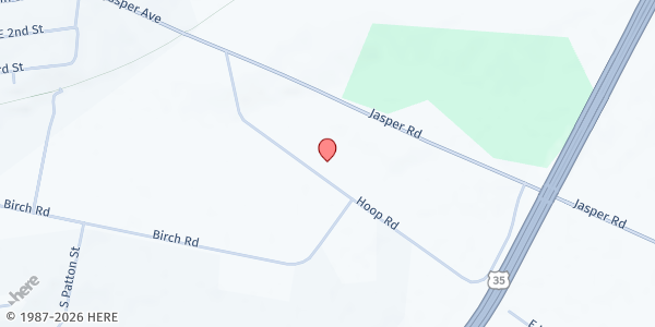 Map showing Glory Ministries Food Pantry at 880 Hoop Rd., Xenia, OH