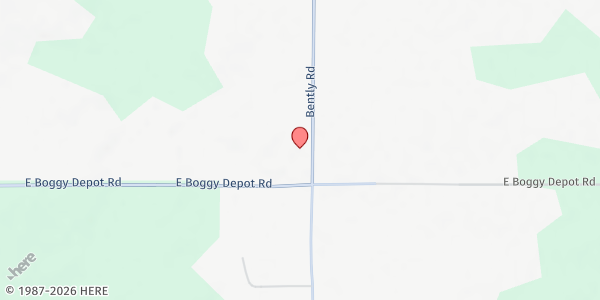 Map showing Atoka-Coal Food Storehouse at 4911 S. Bentley Rd., Atoka, OK