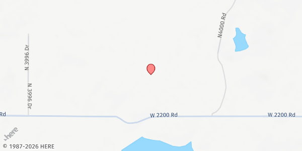 Map showing Agape Mission at 555 S Cass, Bartlesville, OK