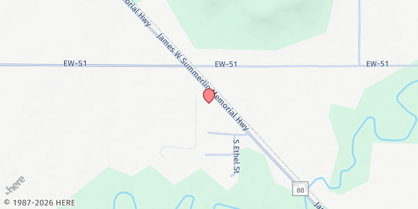 Map showing The Good Samaritan Ministry at 715 OK-88, Claremore, OK