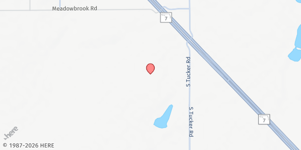 Map showing Douglas Eastside Senior Center at 702 S Kings Pl, Duncan, OK