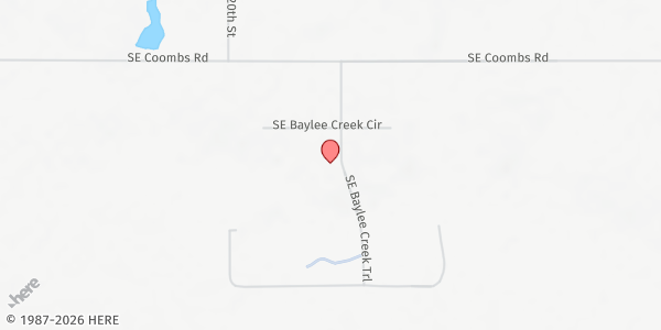 Map showing Powerhouse Church of God in Christ at 2502 Jesse L Davenport St., Lawton, OK