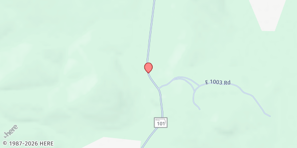 Map showing Rural Communities Initiative Foundation - Muldrow at 474894 OK-101, Muldrow, OK