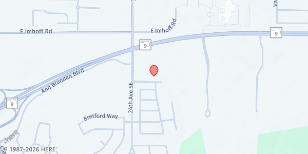 Map showing CrossPointe Care Center at 2601 24th Ave SE, Norman, OK