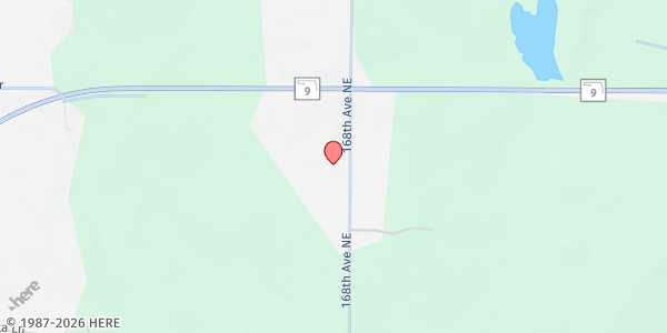 Map showing Little Axe Community Center at 1000 168th Ave. NE, Norman, OK