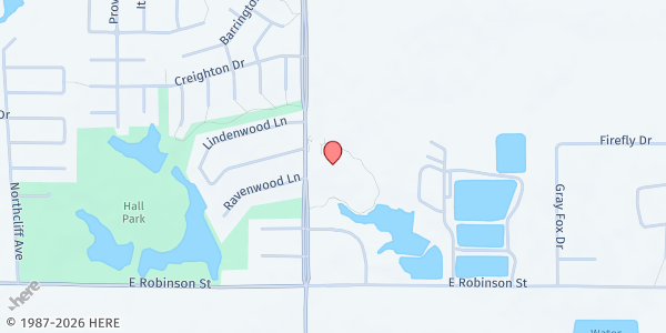 Map showing Wildwood Community Church at 1501 24th Ave NE, Norman, OK