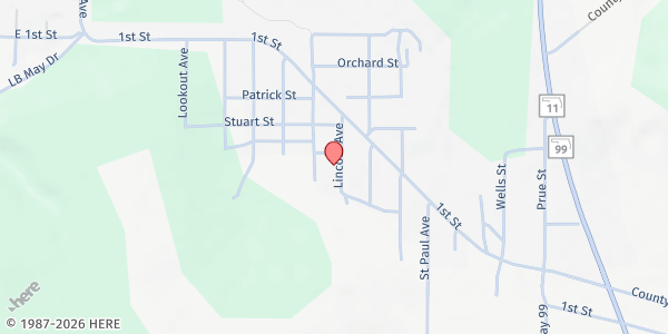 Map showing Help Works, Inc. at 219 Lincoln, Pawhuska, OK