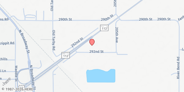 Map showing Poteau Church of Christ at 20690 292nd St, Poteau, OK