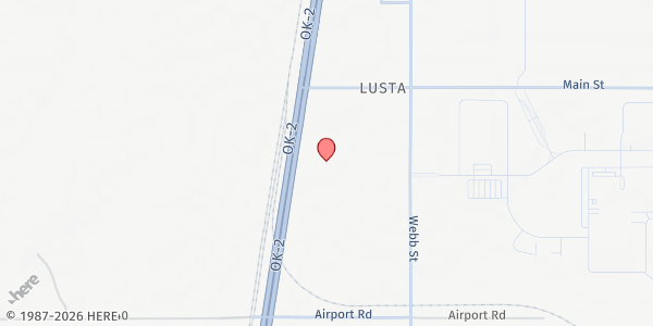 Map showing Cherokee Nation Career Center at 6789 US-69, Pryor, OK
