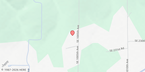 Map showing Yanush Community Kitchen at 13001 SE 1005 Ave., Tuskahoma, OK