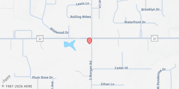 Map showing Snowhill Baptist Church at 11 S Morgan Rd, Tuttle, OK