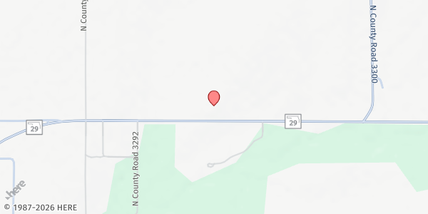 Map showing Eastern Gate Baptist Church Food Bank at 40463 OK-29, Wynnewood, OK