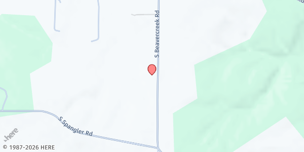 Map showing Beavercreek United Church of Christ at 23345 S Beavercreek Rd, Beavercreek, OR