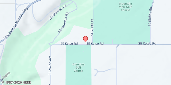 Map showing Lewis and Clark Montessori Food Corps - Boring at 26775 SE Kelso Rd, Boring, OR