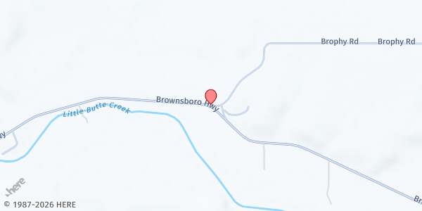 Map showing Eagle Point Mobile Pantry at Eagle Point, Eagle Point, OR