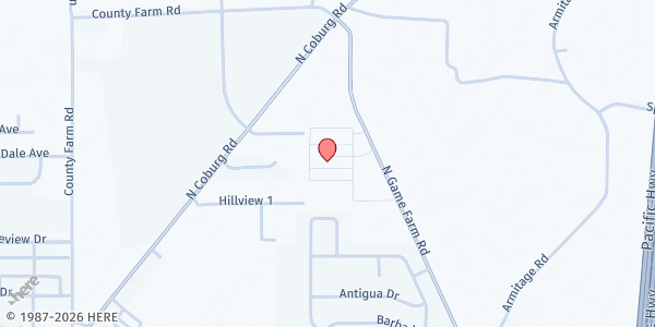 Map showing Daily Bread - Eugene Christian Fellowship at 89780 N Game Farm Rd, Eugene, OR