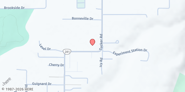 Map showing FISH Hood River at 1130 Tucker Road, Hood River, OR