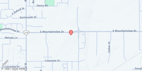 Map showing Newberg Community Soup Kitchen at 2315 Villa Road, Newberg, OR