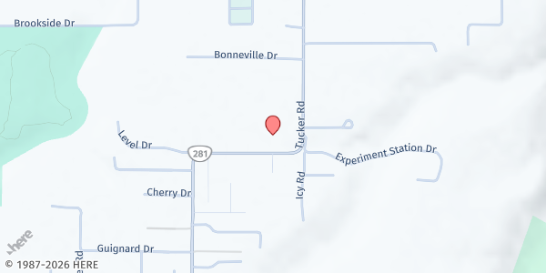 Map showing FISH Hood River - Tucker Road at 1130 Tucker Road, Pine Grove, OR