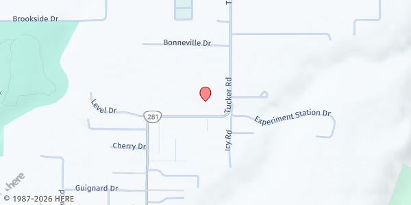 Map showing Hood River Fish Food Bank at 1130 Tucker Rd, Pine Grove, OR