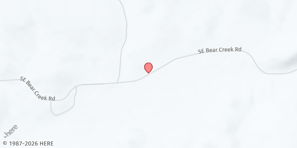 Map showing Oregon Food Bank - Location 1 at , Post, OR