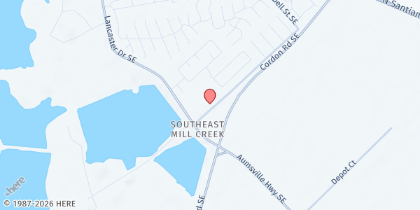 Map showing Mano-A-Mano Saddle Club at 2921 Saddle Club St. SE Suite #1009, Salem, OR