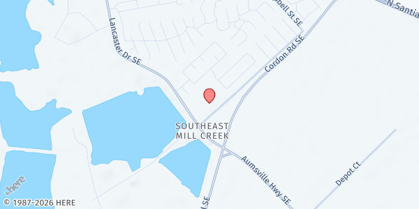 Map showing Mano-A-Mano Saddle Club at 2921 Saddle Club Rd. #9, Salem, OR