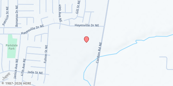 Map showing SDA Salem Spanish at 4625 Cordon Rd NE, Salem, OR