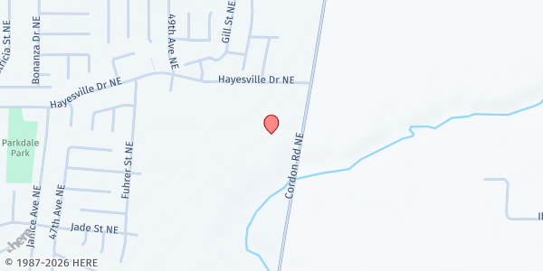 Map showing SDA Salem Spanish at 4625 Cordon Rd NE, Salem, OR