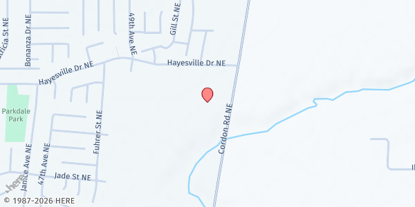 Map showing Spanish Seventh Day Adventist at 4625 Cordon Road NE, Salem, OR