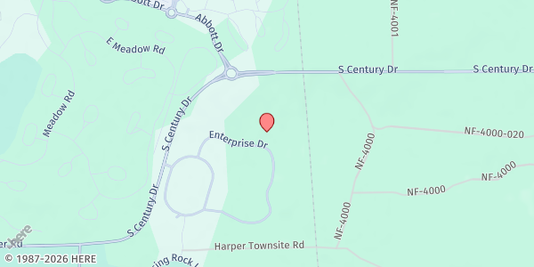 Map showing Care and Share Community Outreach at 56898 Enterprise Drive Unit F #125, Sunriver, OR