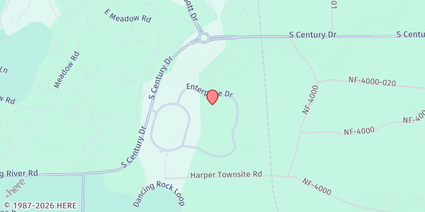 Map showing The Door at Three Rivers at 56885 Enterrise Dr, Sunriver, OR