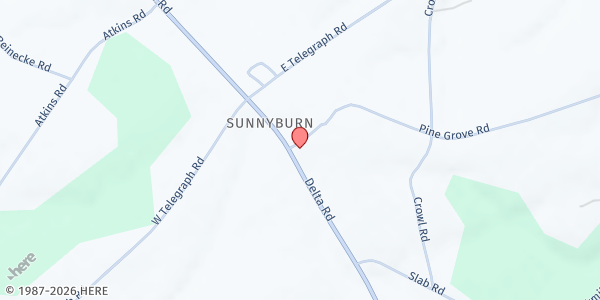 Map showing Mason-Dixon Community Services - Airville at 4263 Delta Road, Airville, PA