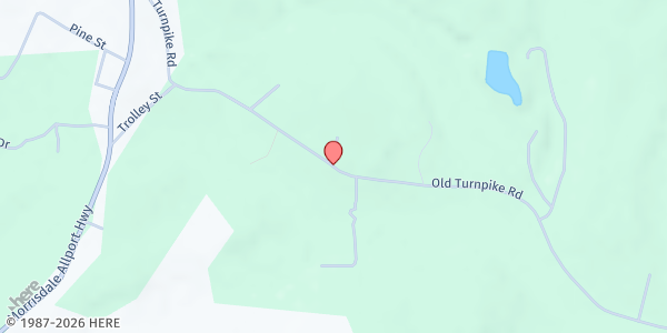 Map showing West Branch/Allport Food Pantry at 369 Allport Drive, Allport, PA